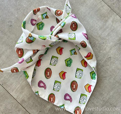 Singapore Kueh National Day Dog Bandana