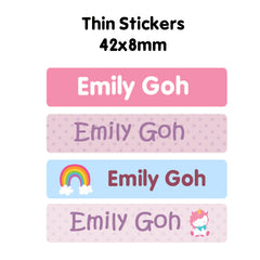Name Sticker Bundle - Magical Unicorn
