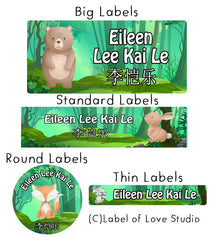 name stickers for kids