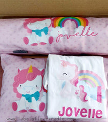 Happy Baby Gift Set - Romper + Bedding Set