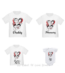 Christmas family t shirt