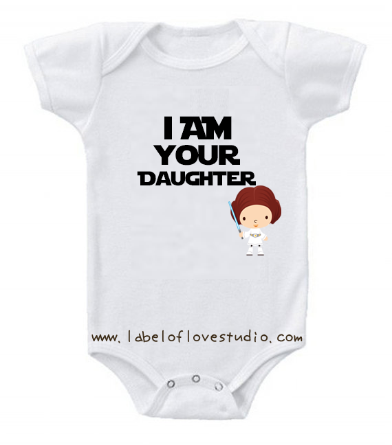 I am your daughter romper/ tee
