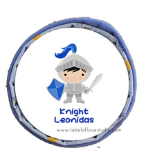 Knight Personalized Diaper Cake