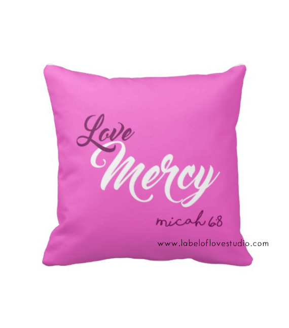Love Mercy Cushion