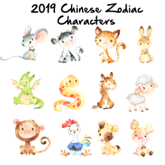 Cheerful Zodiac Family Tees (2018 edition)