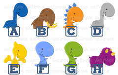 Cute Dinosaur Family Tees