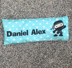 Personalize-Haiya! Ninja Beansprout Pillow-baby husk singapore