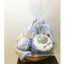 Personalized-baby-Sweet Owl Bedding Set-kid pillow bolster beansprout Singapore