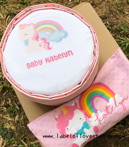 Personalized baby gift box hamper Singapore-Lil' Bean Cake Gift Set