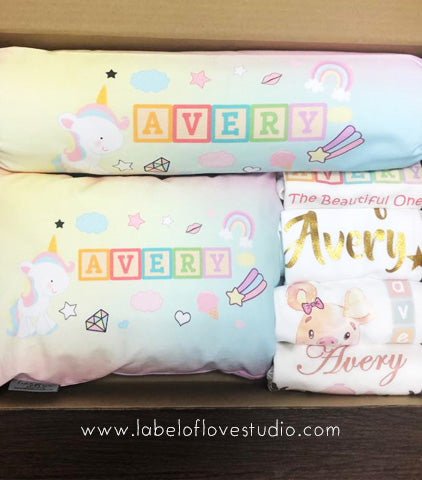 Personalized baby gift box hamper Singapore-Little Tott Gift Set