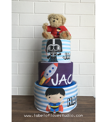 personalized diaper cake singapore baby shower