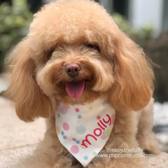 Personalized-Happy Dots Bandana-Singapore