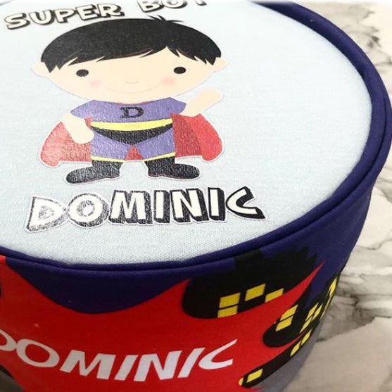 diaper cake singapore with a personalised romper and a matching blanket.