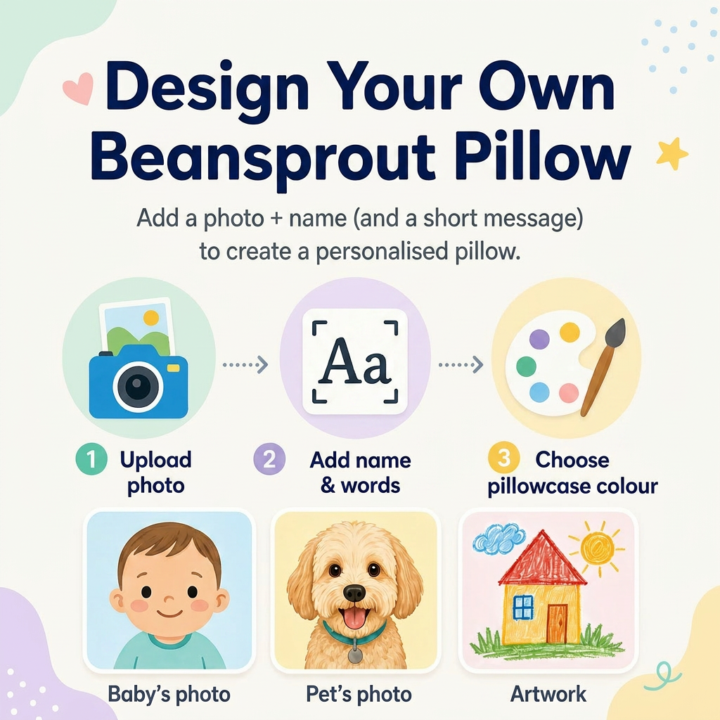 Design your own Beansprout Pillow
