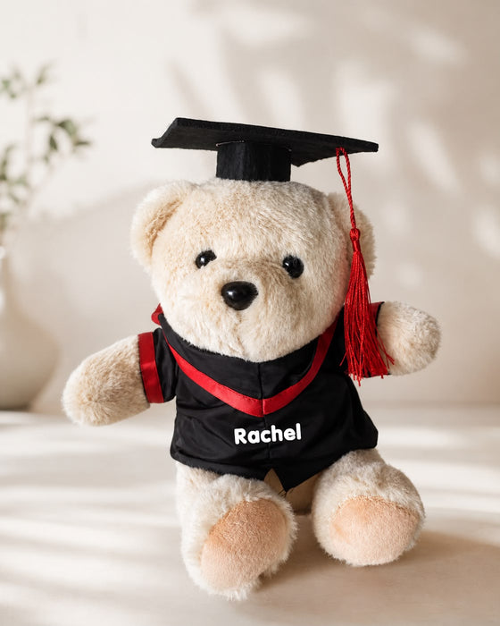 Graduation Bear with Name - Sweety