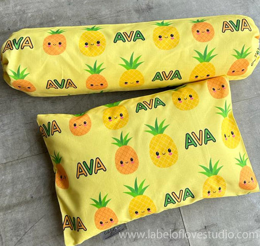 Newborn baby gift bedding set with pineapple prints