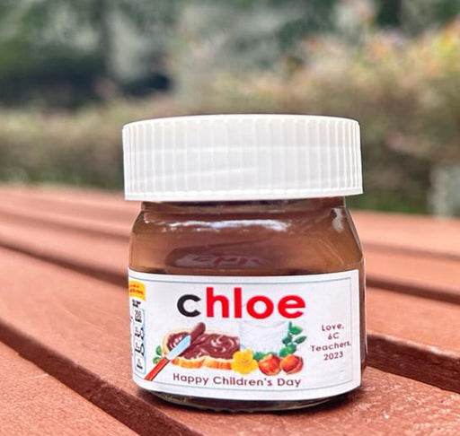 personalised nutella