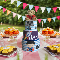 3 Tiered Personalised Diaper Cake Hamper