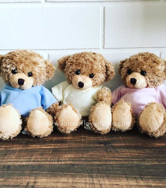 Classic Little Bear with Name Only