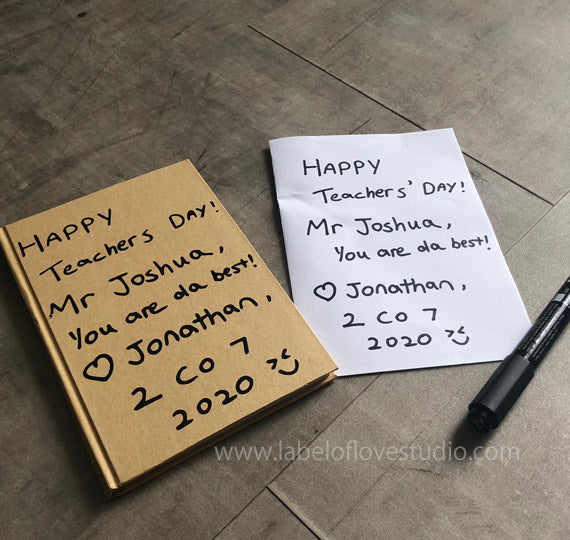 My Child Drew this Notebook Card