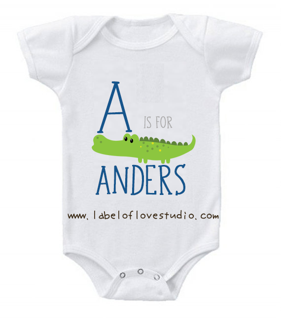 A is for ... Alphabet Romper/ Tee