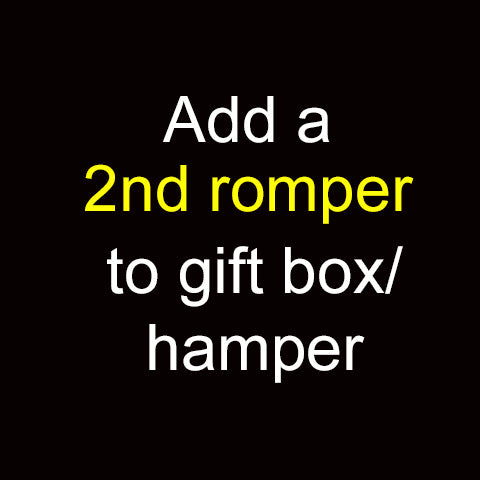 Add a 2nd romper to gift box/ hamper