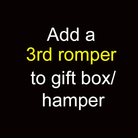 Add a 3rd romper to gift box/ hamper