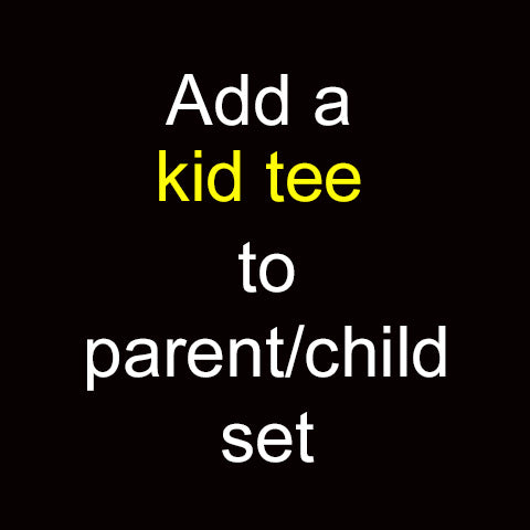 Add a kid tee to parent child set