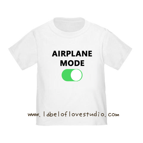 Airplane Mode Vacation Romper/ Tee