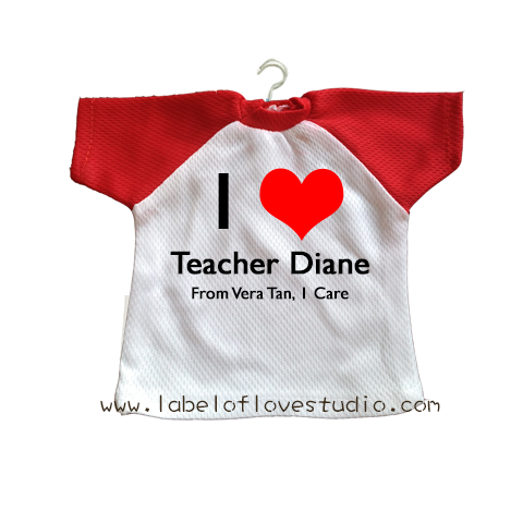 I Heart Teacher Mini Tee