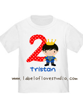 Birthday Prince Tee
