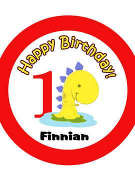 Birthday Dinosaur Romper/ Tee