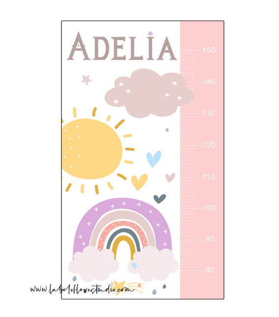 Height Charts — Label of Love Studio
