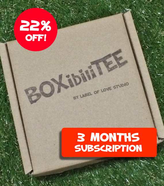 BOXibiliTEE Subscription - 3 month