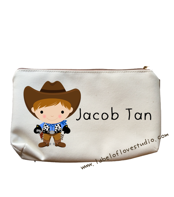 Cowboy Pencil Case