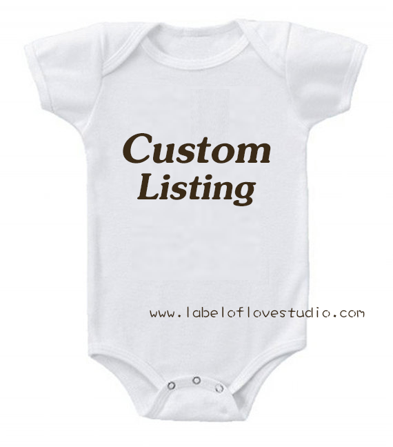 Custom Listing for Melanie
