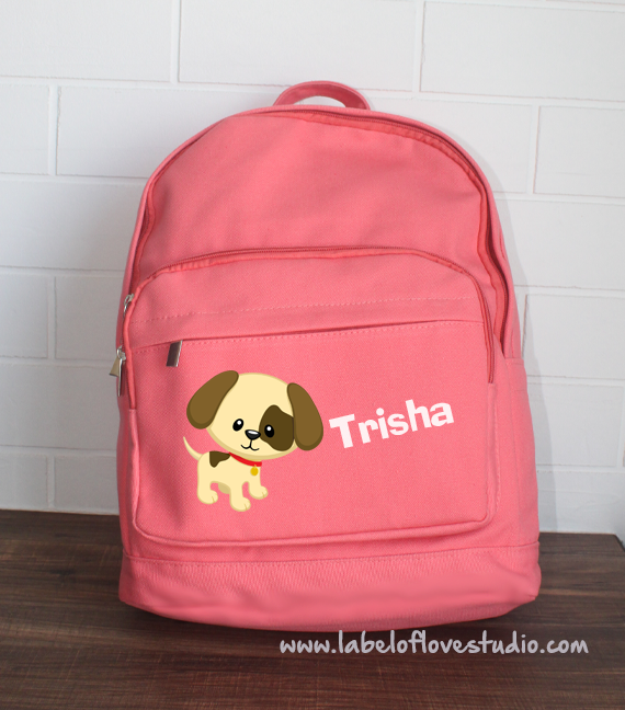 Big Backpack: Cute Dog
