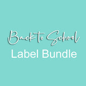 Back to School Label Bundle