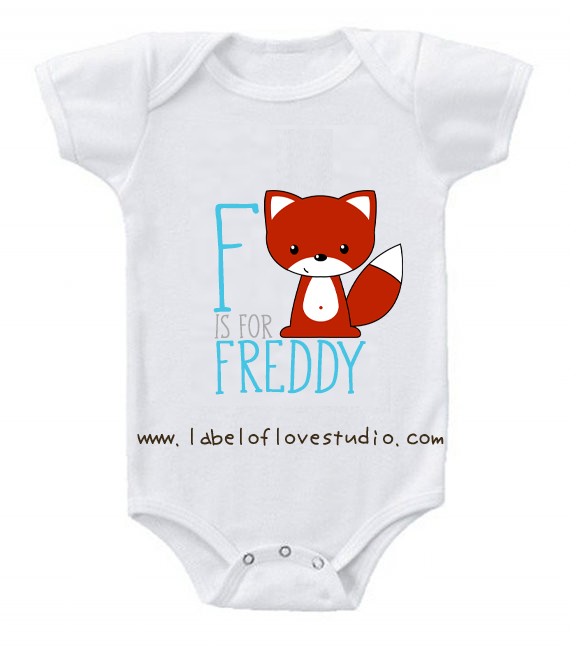 F is for ... Alphabet Romper/ Tee