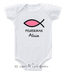 Personalized-Fishers of Men Romper/ Tee in Pink-christianity romper clothing