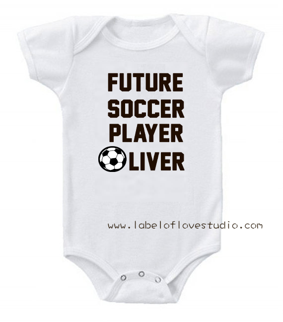 Future Soccer Romper/ Tee