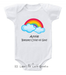 Personalized-Rainbow Covenant Romper/ Tee-christianity romper clothing