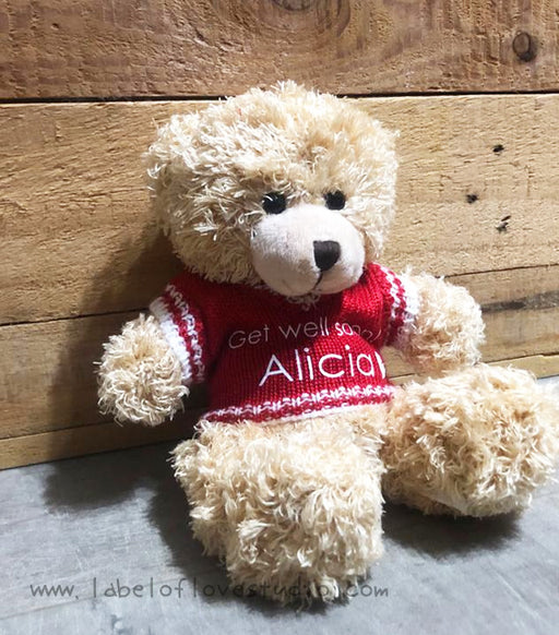 Get well soon bear