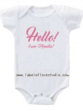 Hello! I am ... Romper