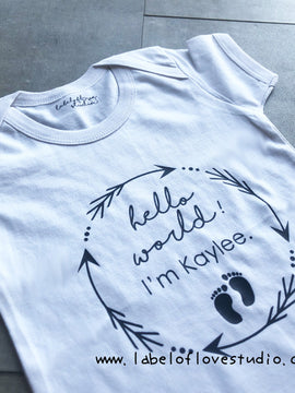 Hello World with little footprints