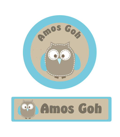 iron on name labels stickers
