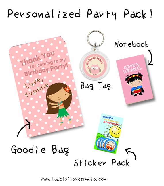 Personalized Party Pack