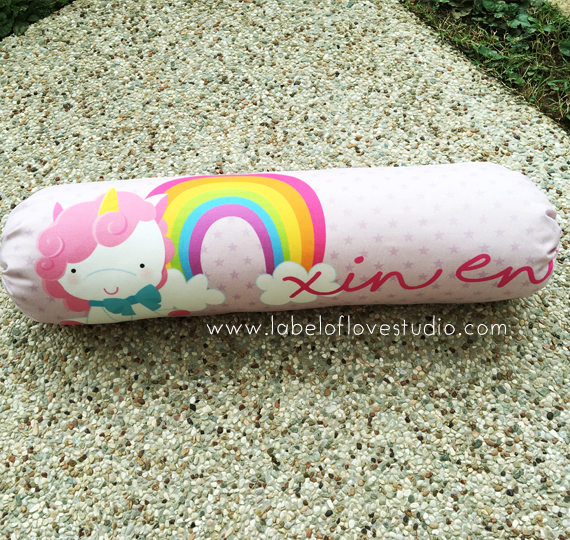 Magical Unicorn Personalized Bolster