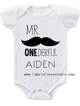 Mr Onederful Romper/ Tee