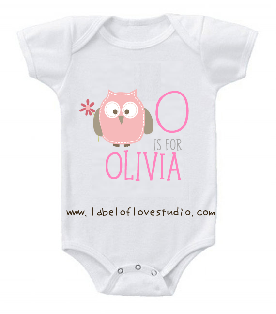 O is for ... Alphabet Romper/ Tee